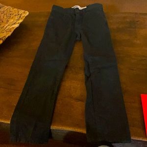 Black skinny jeans size 7 boys